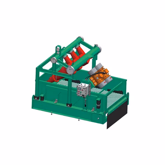 Plate-forme de forage de reconditionnement de haute qualité, nettoyeur de boue, désilteur pour le nettoyage de la boue S752j